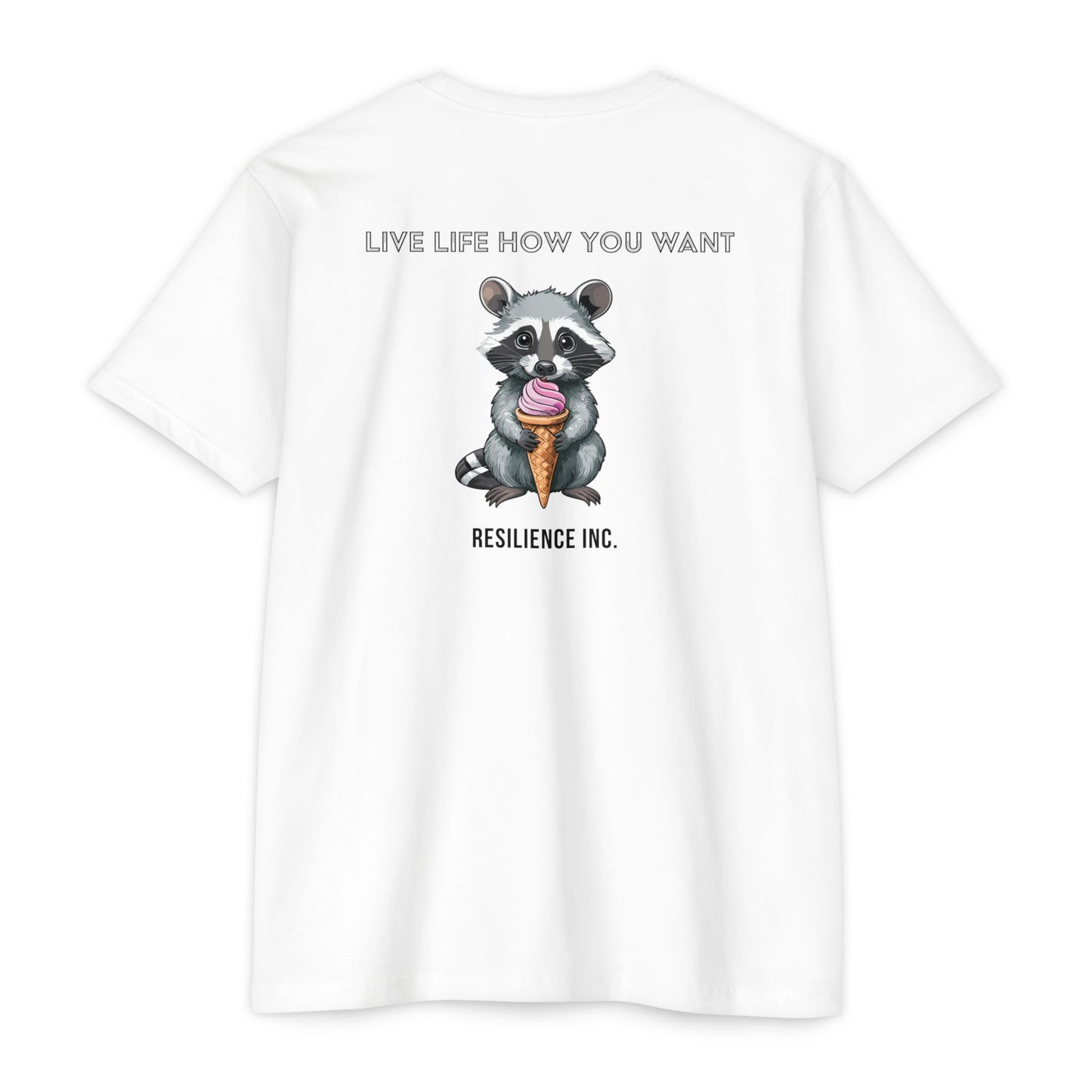 Whimsical Raccoon T-shirt