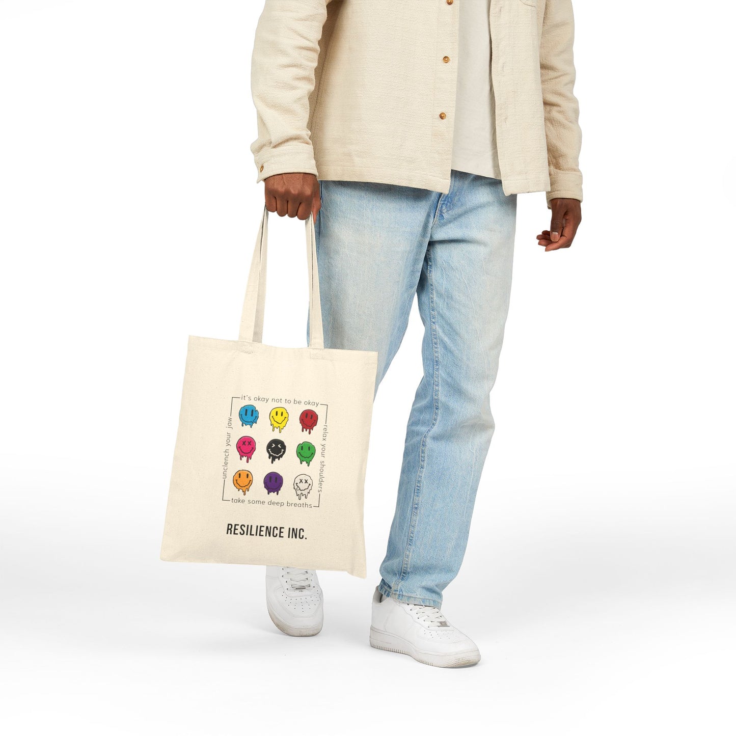 Resilience Canvas Tote Bag
