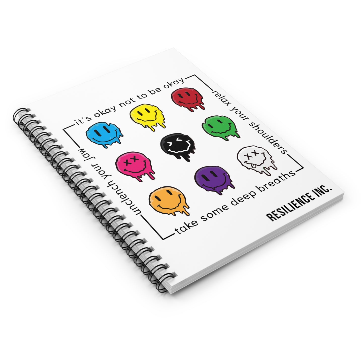 Smiley Spiral Notebook