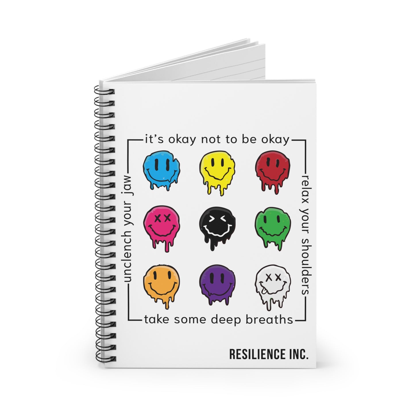 Smiley Spiral Notebook