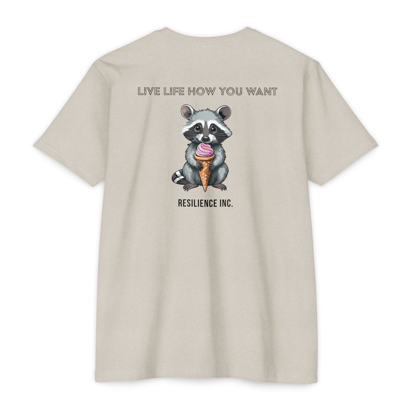 Whimsical Raccoon T-shirt