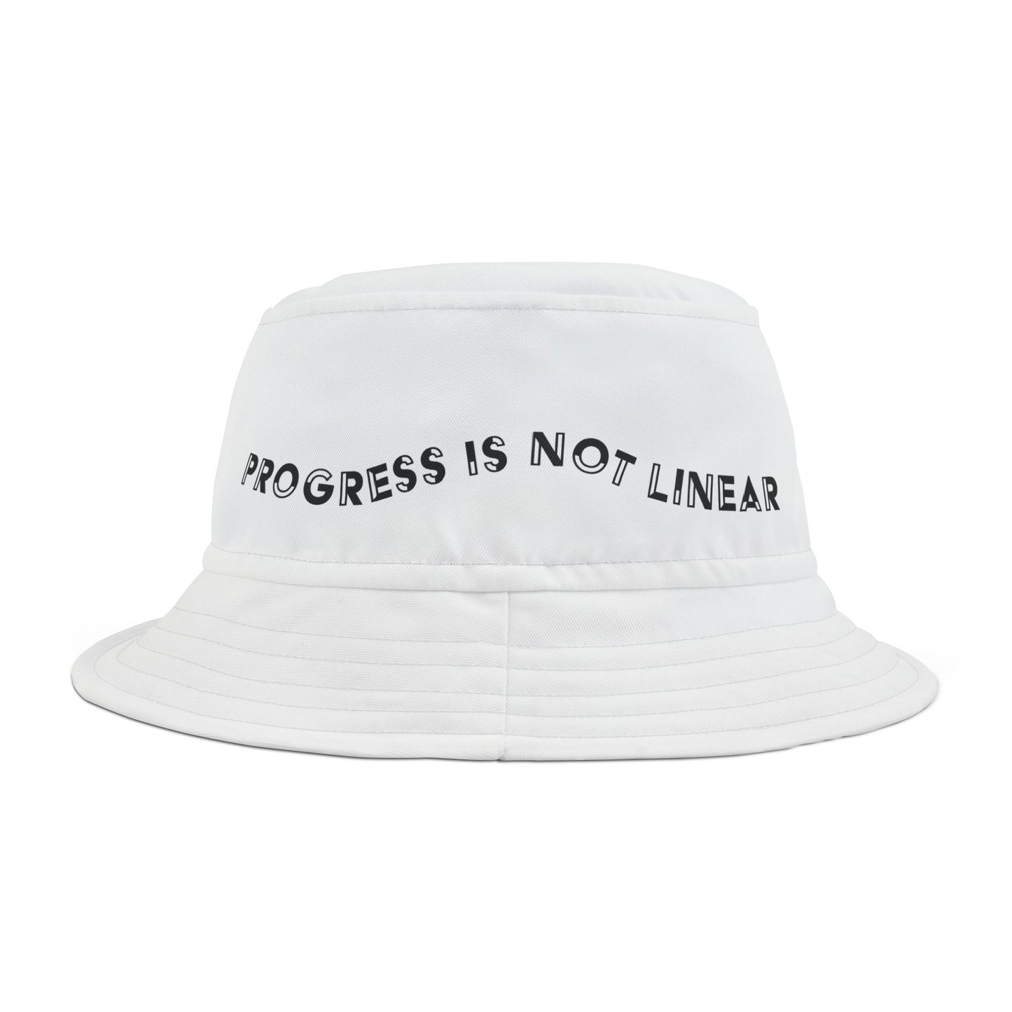 Progress Is Not Linear Bucket Hat