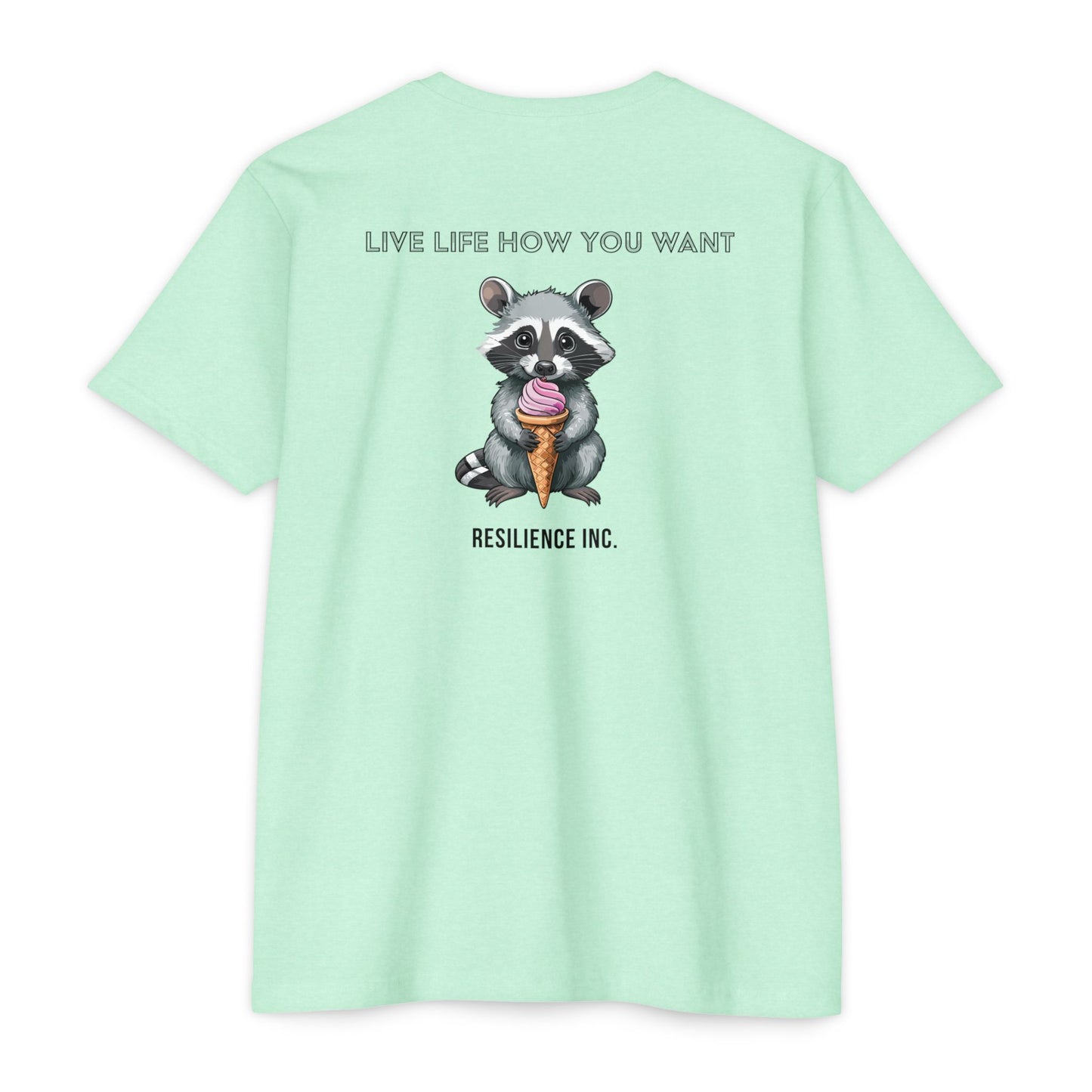 Whimsical Raccoon T-shirt