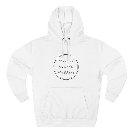 Mental Health Matters Hoodie — Resilience Inc. Minimalist Awareness Pullover
